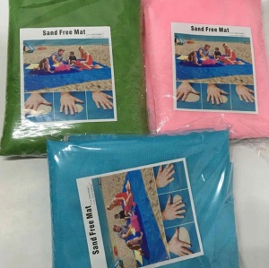 Sand Free Beach Mat Large Foldable Sandless Beach Mat